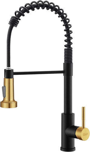 Matte black gold - black, pull
